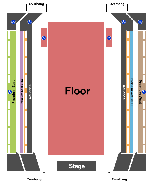 The Armory Seating Chart