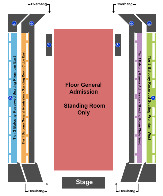 The Armory Seating Chart