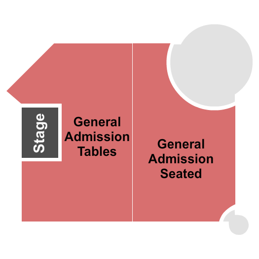 The Armory At MGM Springfield Seating Chart: GA Tables/GA Seated