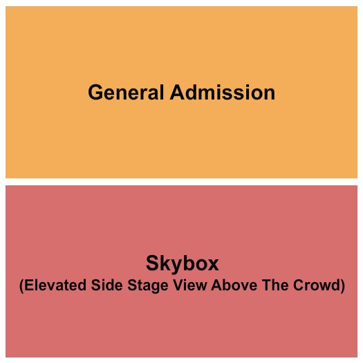 The Backyard - Waco Seating Chart: GA/Skybox
