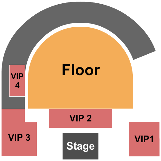 The Balcony - NJ Seating Chart: GA/VIPs