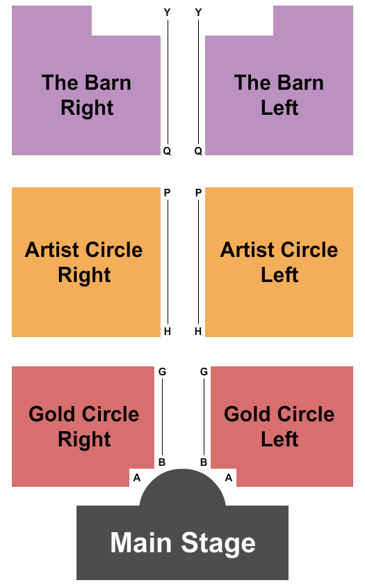 The Barn at Phelps Farm Seating Chart: Endstage
