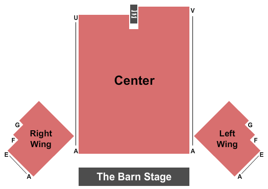 The Barn at Westben Arts Festival Theatre Seating Chart: Endstage