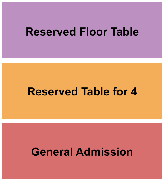 The Basement East - Nashville Seating Chart: GA/Table 4/Flr T. 4