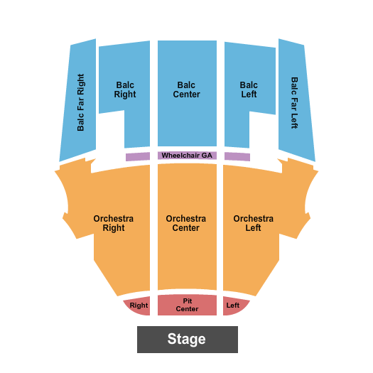 The Canyon at Oxnard Performing Arts Center Seating Chart: Julieta Venegas