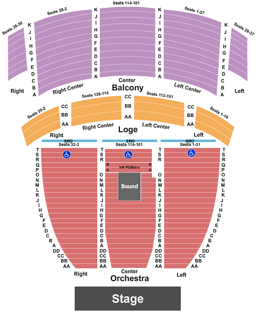Capitol Theater Salt Lake City Seating Chart