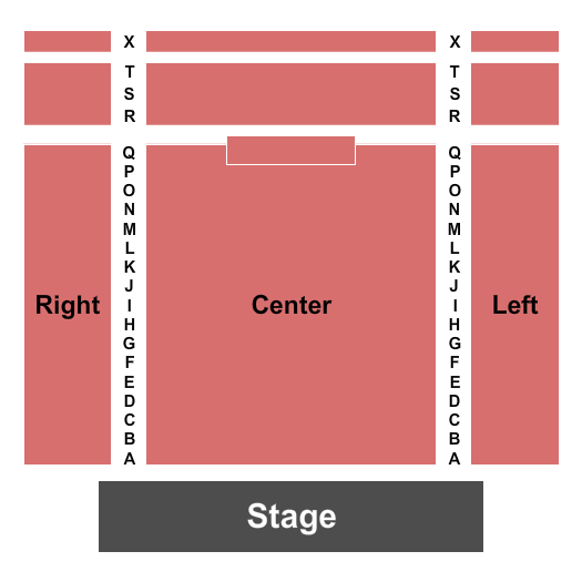 The Capitol Theatre - BC Seating Chart: Endstage