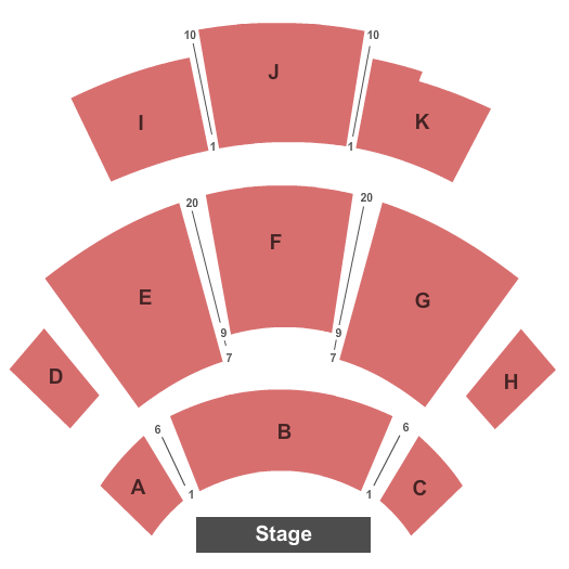 The Carolina Opry Theater Map