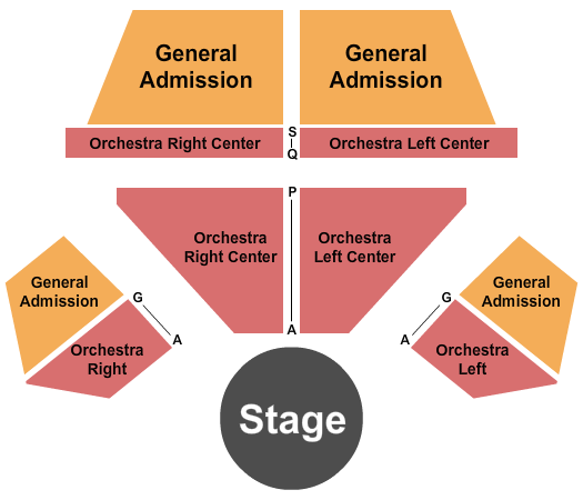 The Cathedral of Christ The Light Seating Chart: Endstage