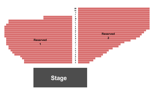 The Caverns - TN Seating Chart: Endstage 4