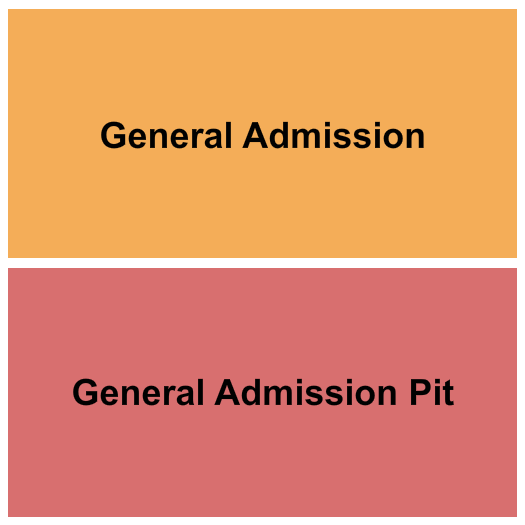 The Caverns - TN Seating Chart: GA & Pit