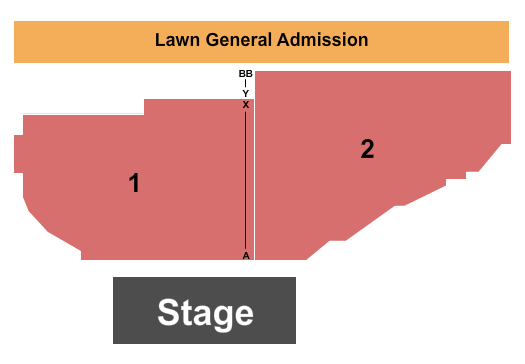 The Caverns Above Ground Amphitheater - TN Seating Chart: Reserved