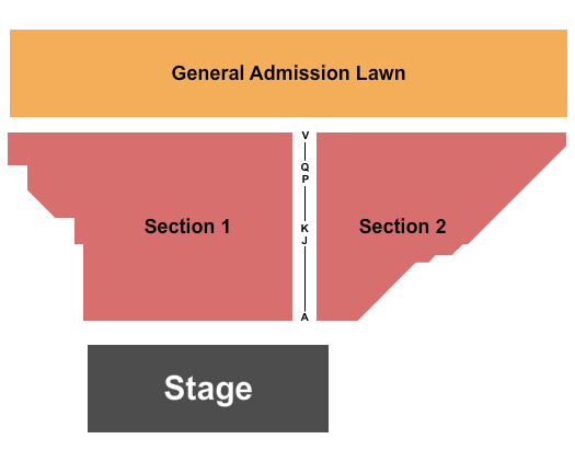 The Caverns Above Ground Amphitheater - TN Seating Chart: Reserved/GA