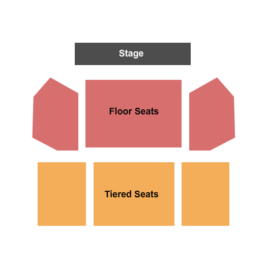 The Center For The Arts - Grass Valley Seating Chart: Endstage