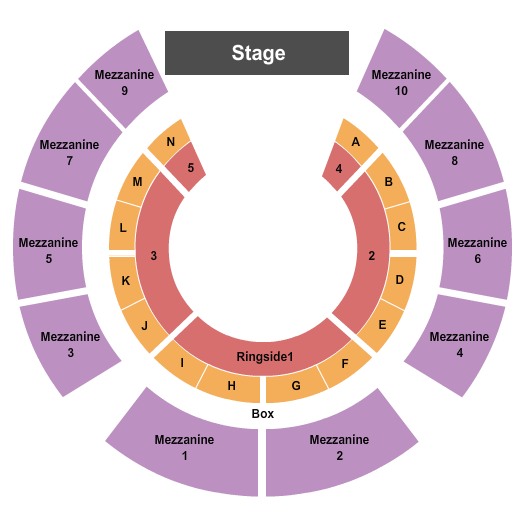 The Circus Arts Conservatory Seating Chart: Circus 3