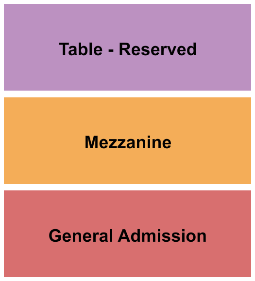 The City Center - IL Seating Chart: GA/Mezz/Table