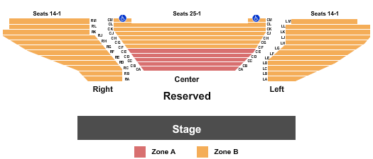 Colony Theater Burbank Seating Chart