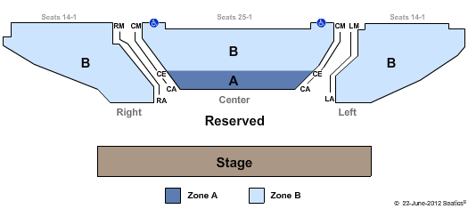 The City Theatre Seating Chart