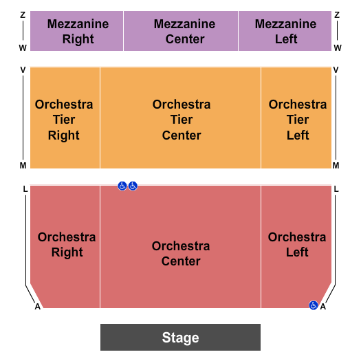 The Clarion at Brazosport College Seating Chart: End Stage