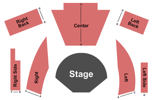 The Club - New York Seating Chart: Endstage