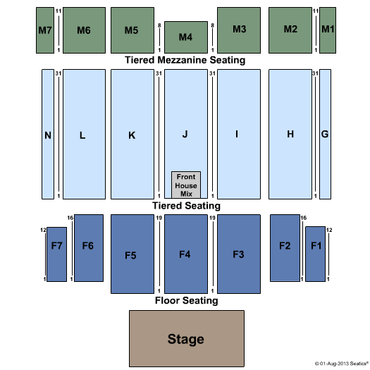 Casino Windsor Seating Chart