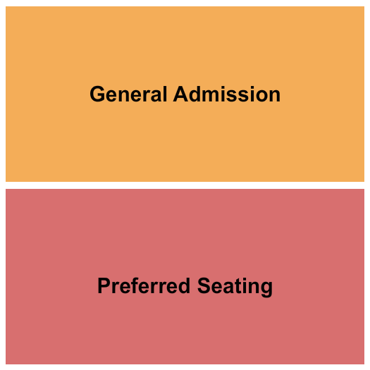 The Comedy Vault Seating Chart: GA & Pref