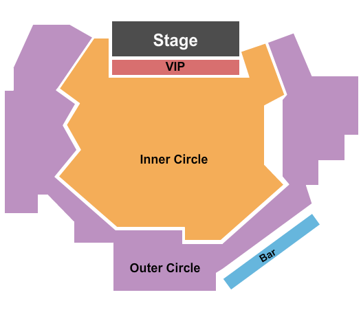 Bruce Bruce The Comedy Zone - Jacksonville Seating Chart