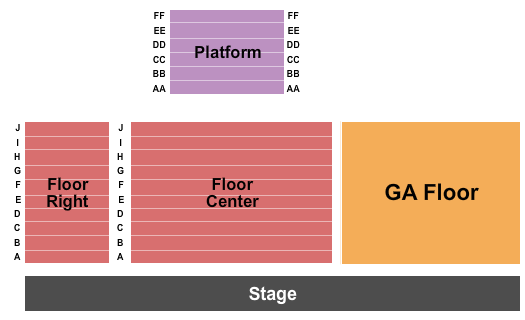 The Commonwealth Room Seating Chart: Endstage RSV
