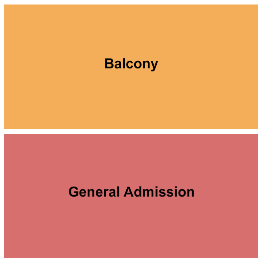 The Concert Hall at Toronto Masonic Temple Seating Chart: GA/Balcony