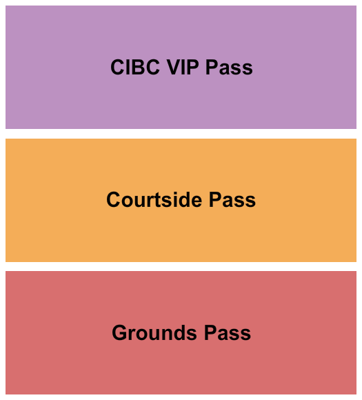 The Courts McKinney Pickleball and Tennis Center Seating Chart: PPA Tour