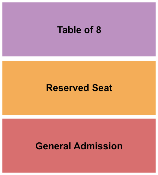 The Coyote Store - Gail Seating Chart: GA/Reserved/Tables 3