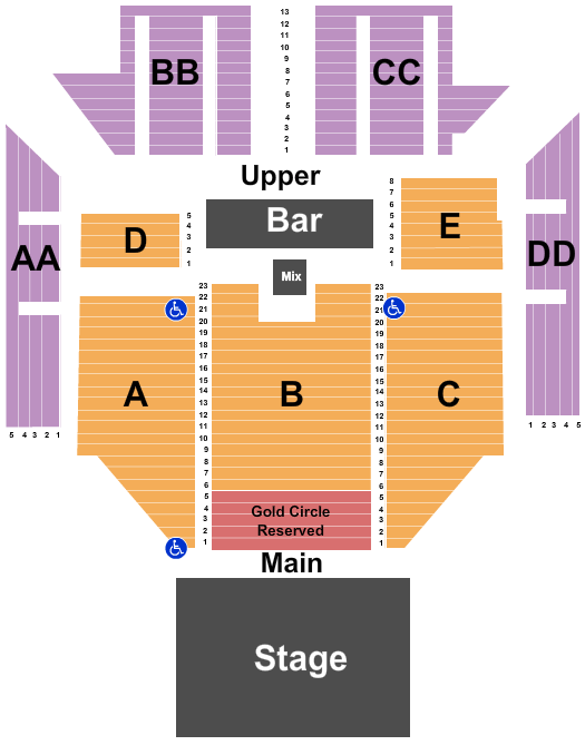 The Criterion - Oklahoma City Seating Chart: Switchfoot