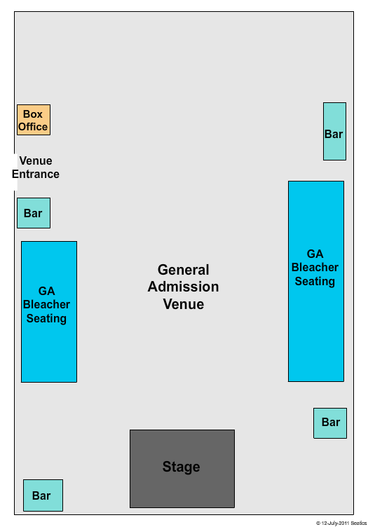 The Crossroads Seating Chart