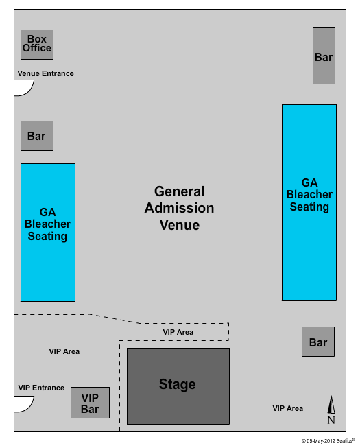 The Crossroads Seating Chart
