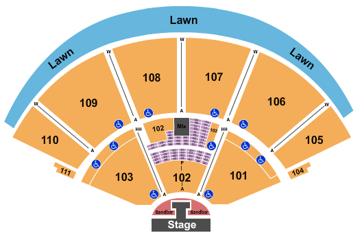 The Cynthia Woods Mitchell Pavilion Seating Chart: Kenny Chesney