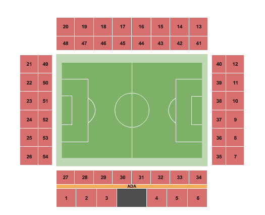 The Den - Bermondsey Seating Chart: Soccer