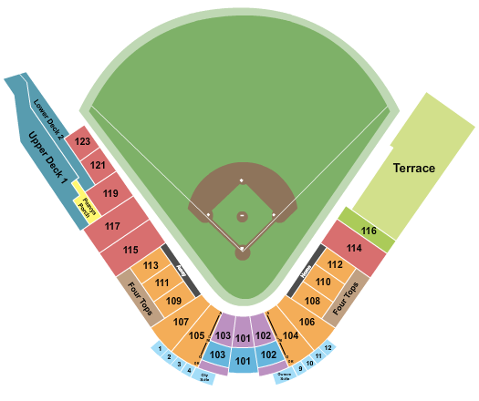 Lake Elsinore Diamond Seating Chart: Baseball