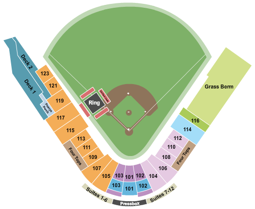 Lake Elsinore Diamond Seating Chart: Wrestling