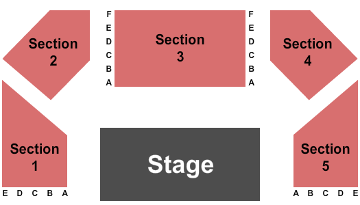 The Donelly Theatre Seating Chart: Endstage