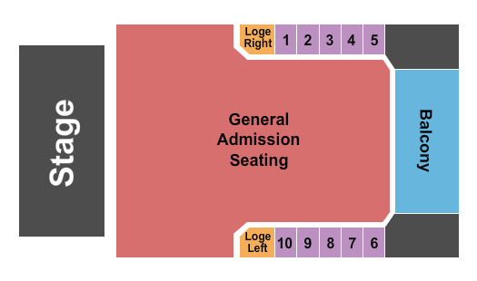 The Elm - Bozeman Seating Chart: GA Seating