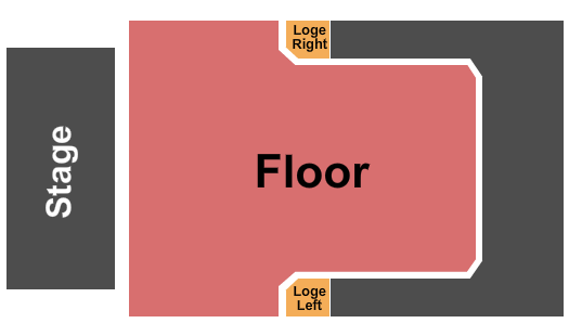 The Elm - Bozeman Seating Chart: Floor & Loges