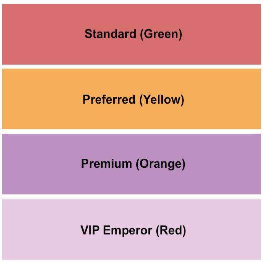 The Empire Strips Back at Rio Las Vegas Seating Chart: Burlesque