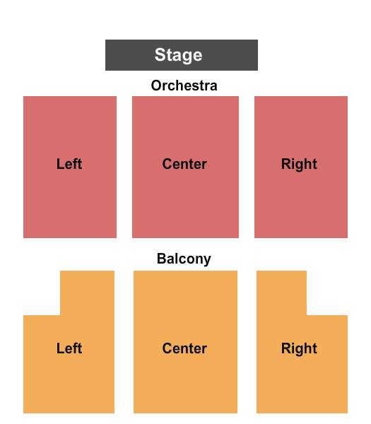 The Empire Theater Seating Chart