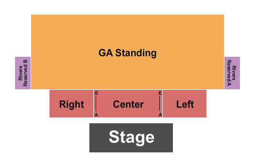 The Event Center At Rivers Casino Des Plaines Seating Chart: Endstage GA 2