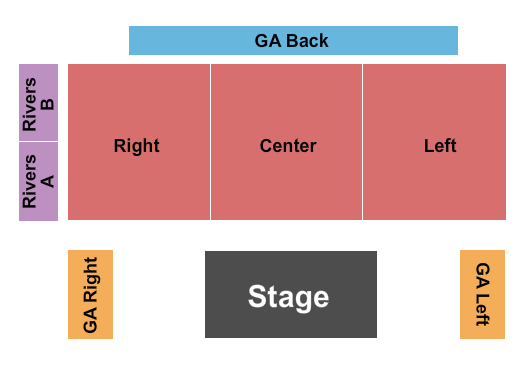 The Event Center At Rivers Casino Des Plaines Seating Chart: Endstage GA
