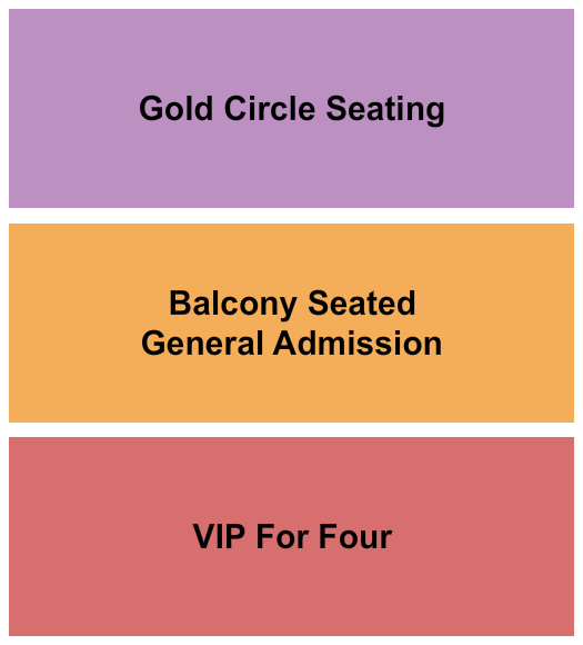 The Federal Theatre - Denver Seating Chart: GC/Balc/VIP