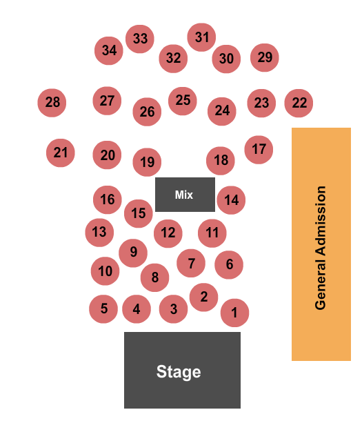 The Fillmore - Charlotte Seating Chart: Endstage 3
