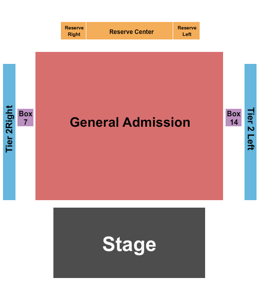 The Fillmore - Philadelphia Seating Chart: GA Floor/Tier