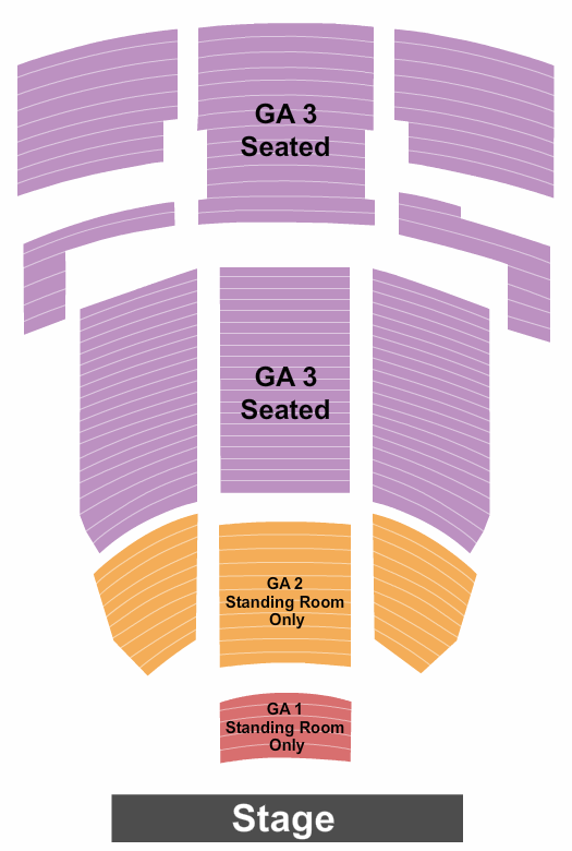 The Fillmore Miami Beach At Jackie Gleason Theater Seating Chart: All GA