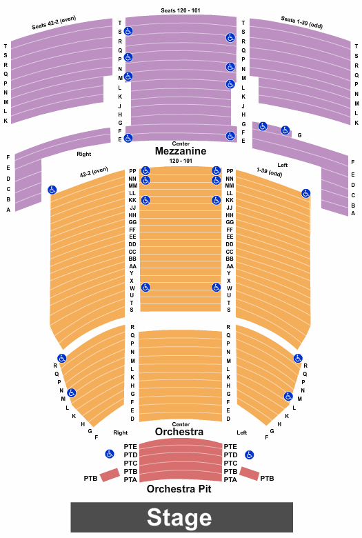 Jackie Gleason Theater Miami Beach Seating Chart